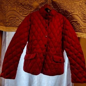 Eddie Bauer premium quality goose down quilted jacket